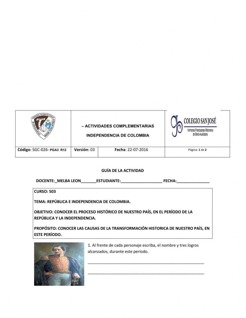 Historia de Colombia