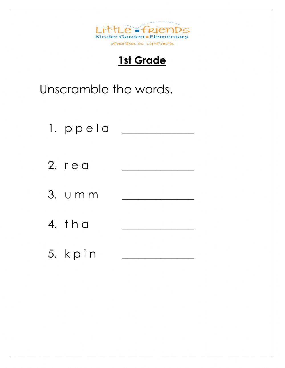 Spelling Words list 7
