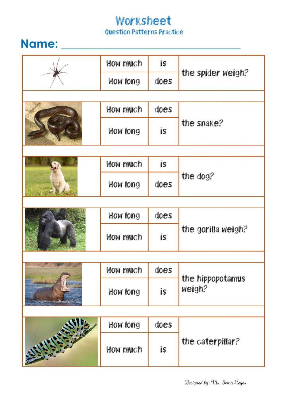 How long and how much