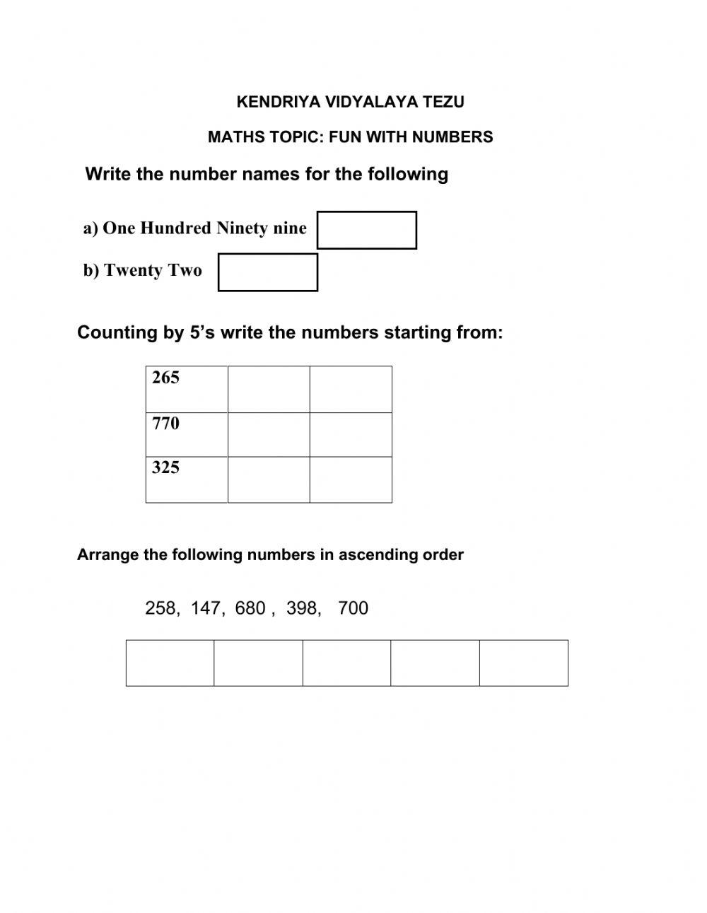 Worksheet Fun With Numbers Worksheet Live Worksheets Worksheet Fun With Numbers Worksheet Live Worksheets