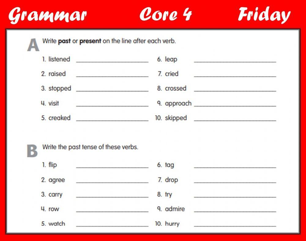 Grammar - Tenses F