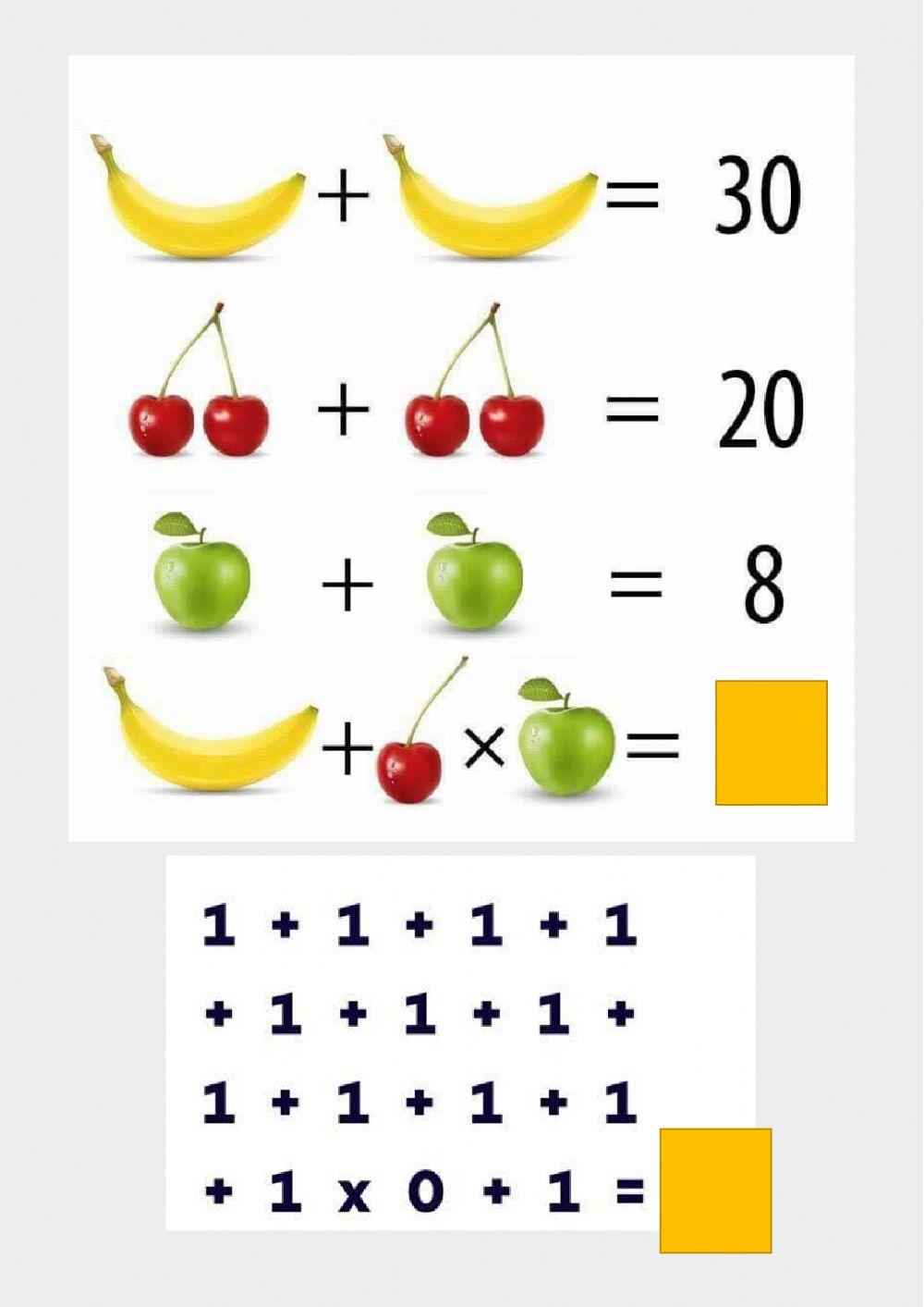 Matematické hádanky