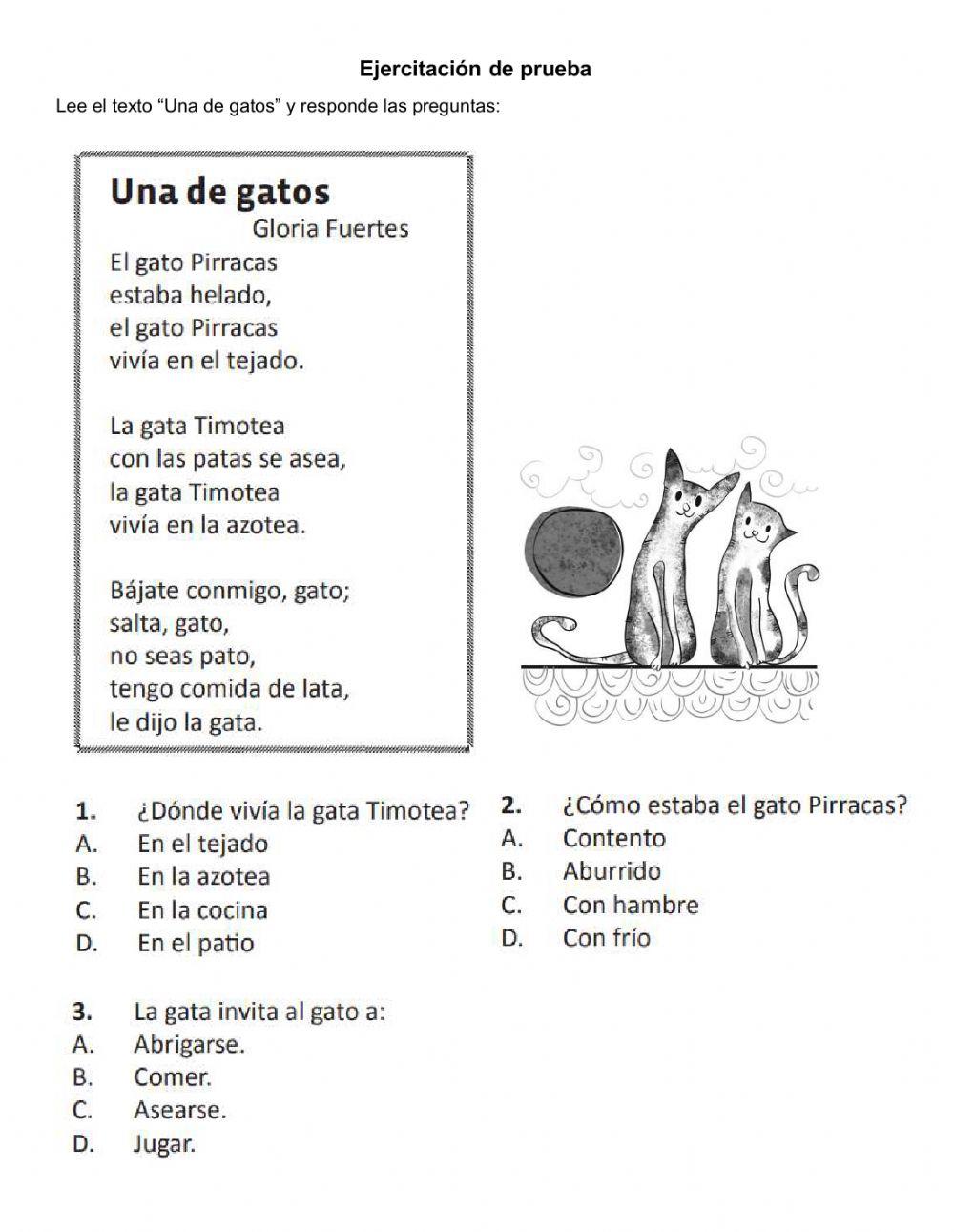 Ejercitacion de comprensión lectora