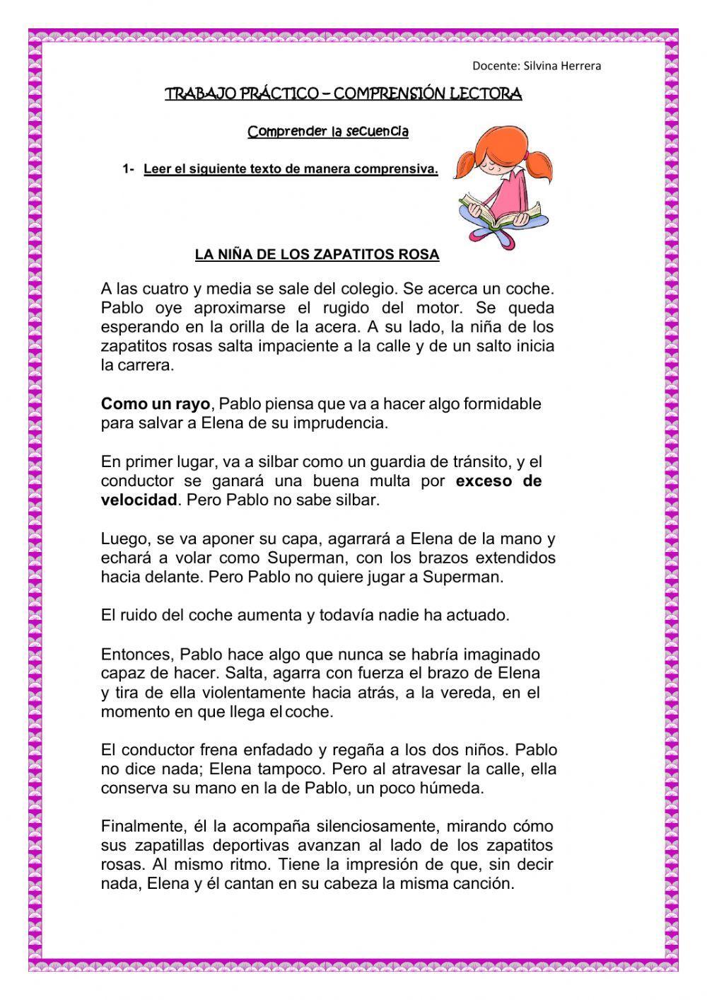 Comprensión lectora