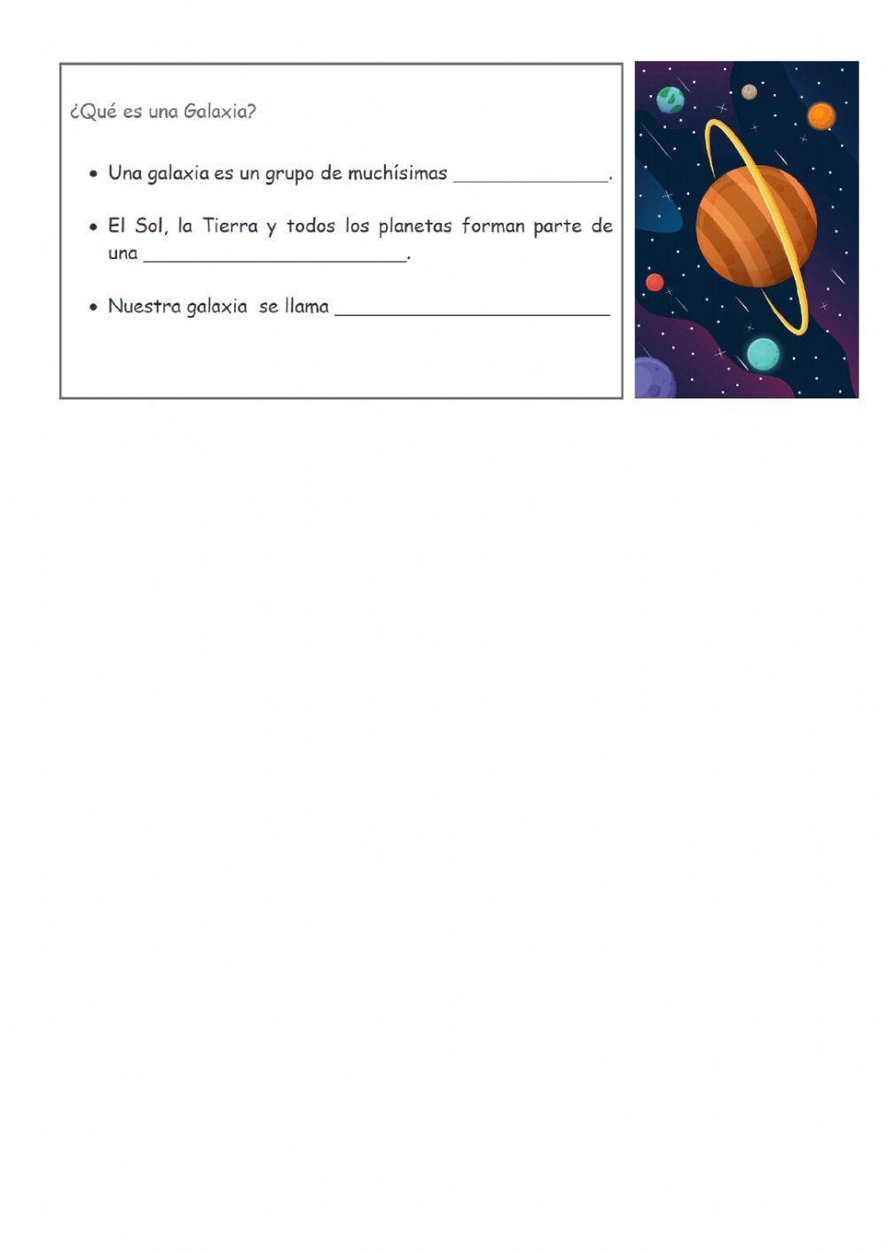 Universos: Cuerpos celestes