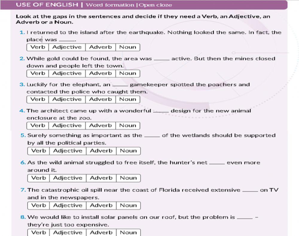 Optimise B2 WORKBOOK UNIT 8