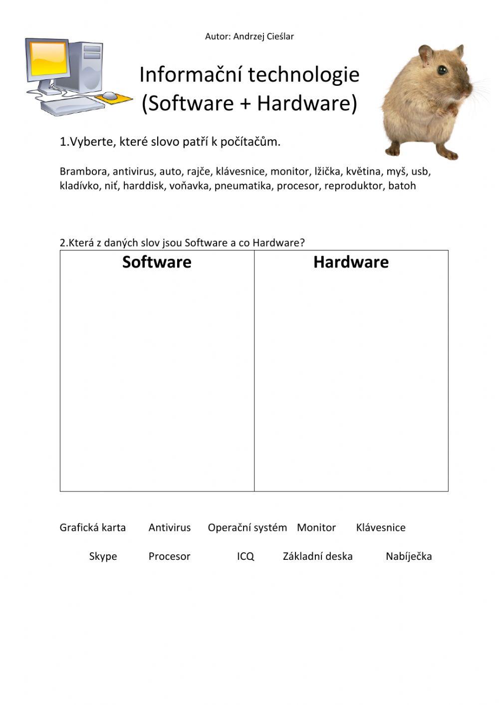 Informační technologie - Cieślar
