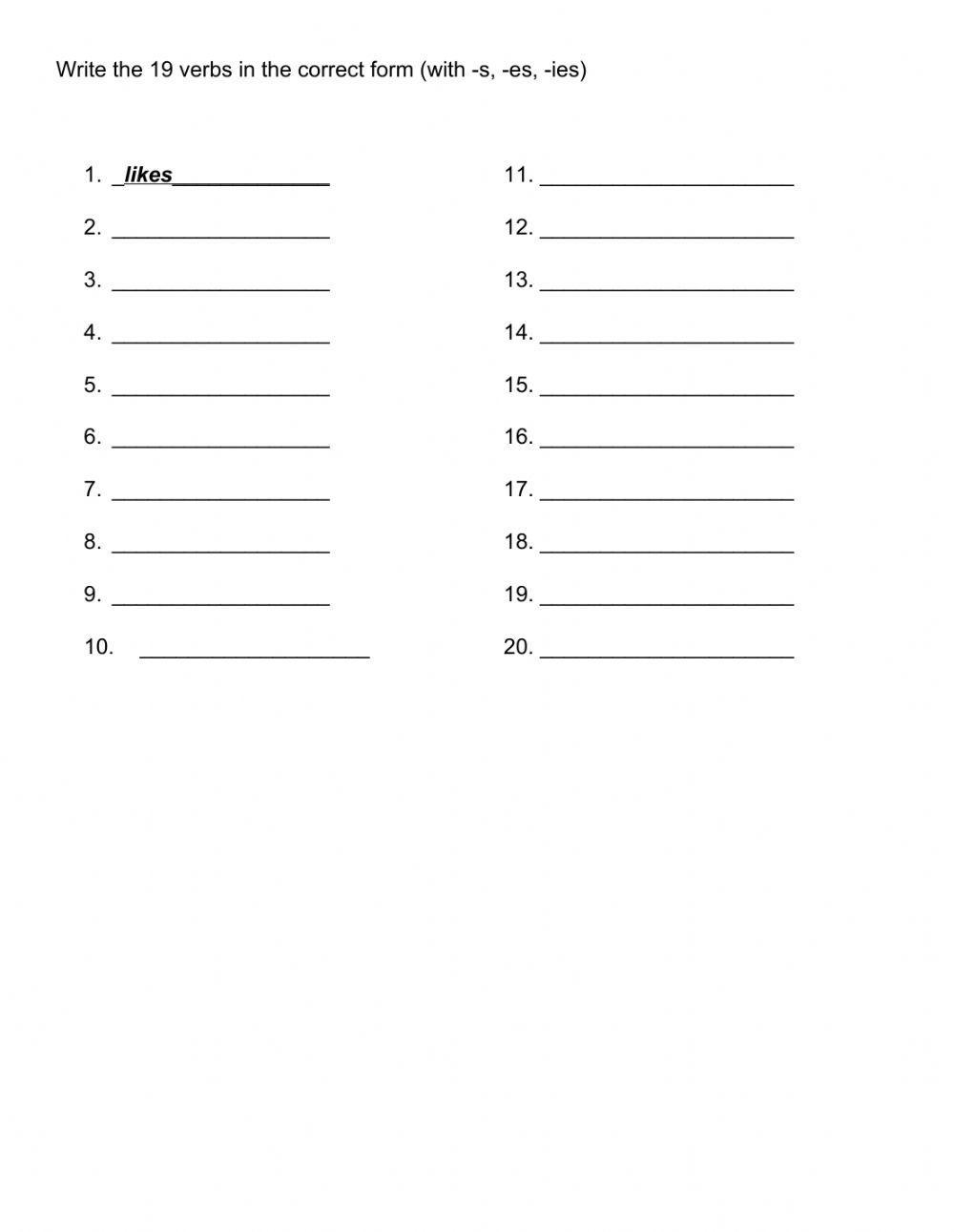 Daily Routine - Correct the errors