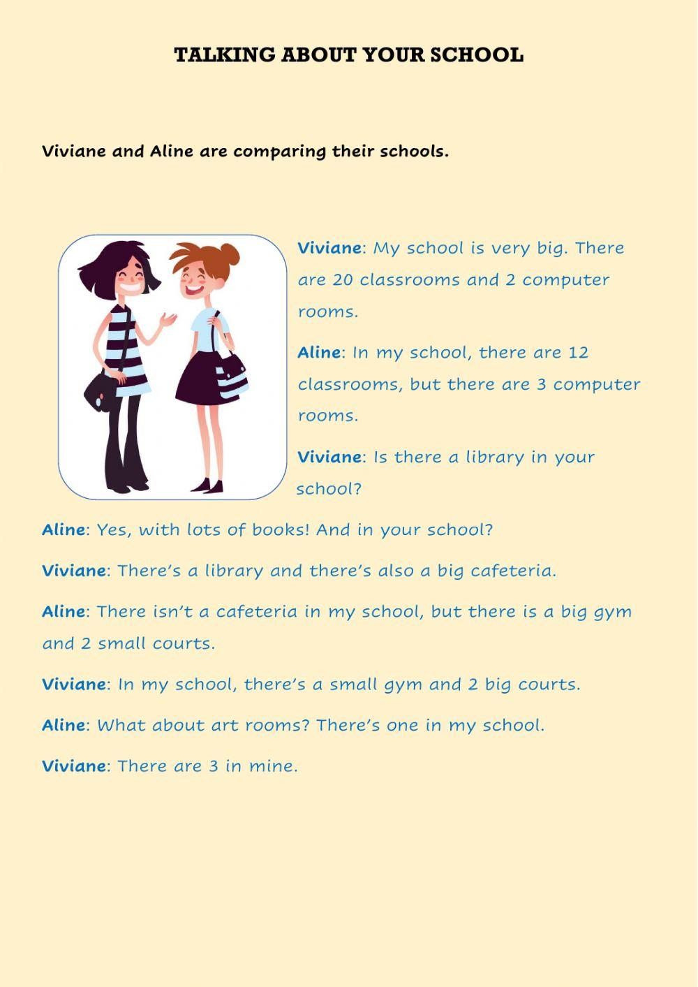 Vocabulary  School, quantity