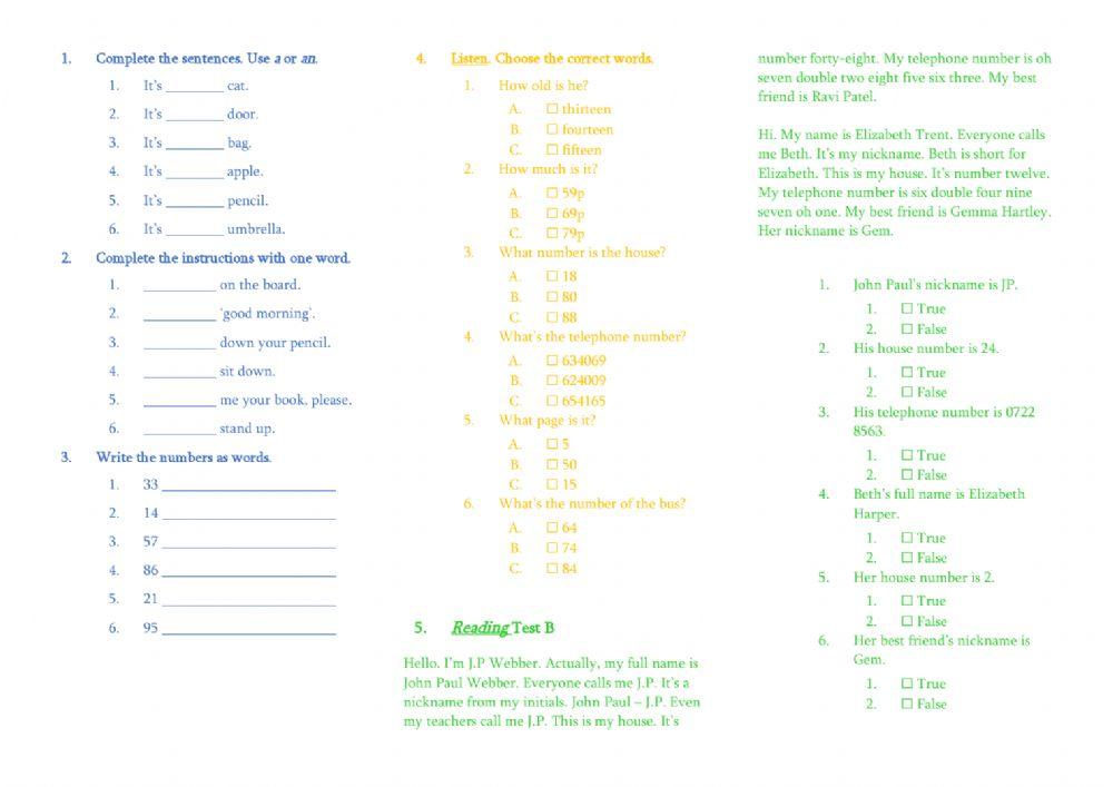 Project1 Revision Unit 1