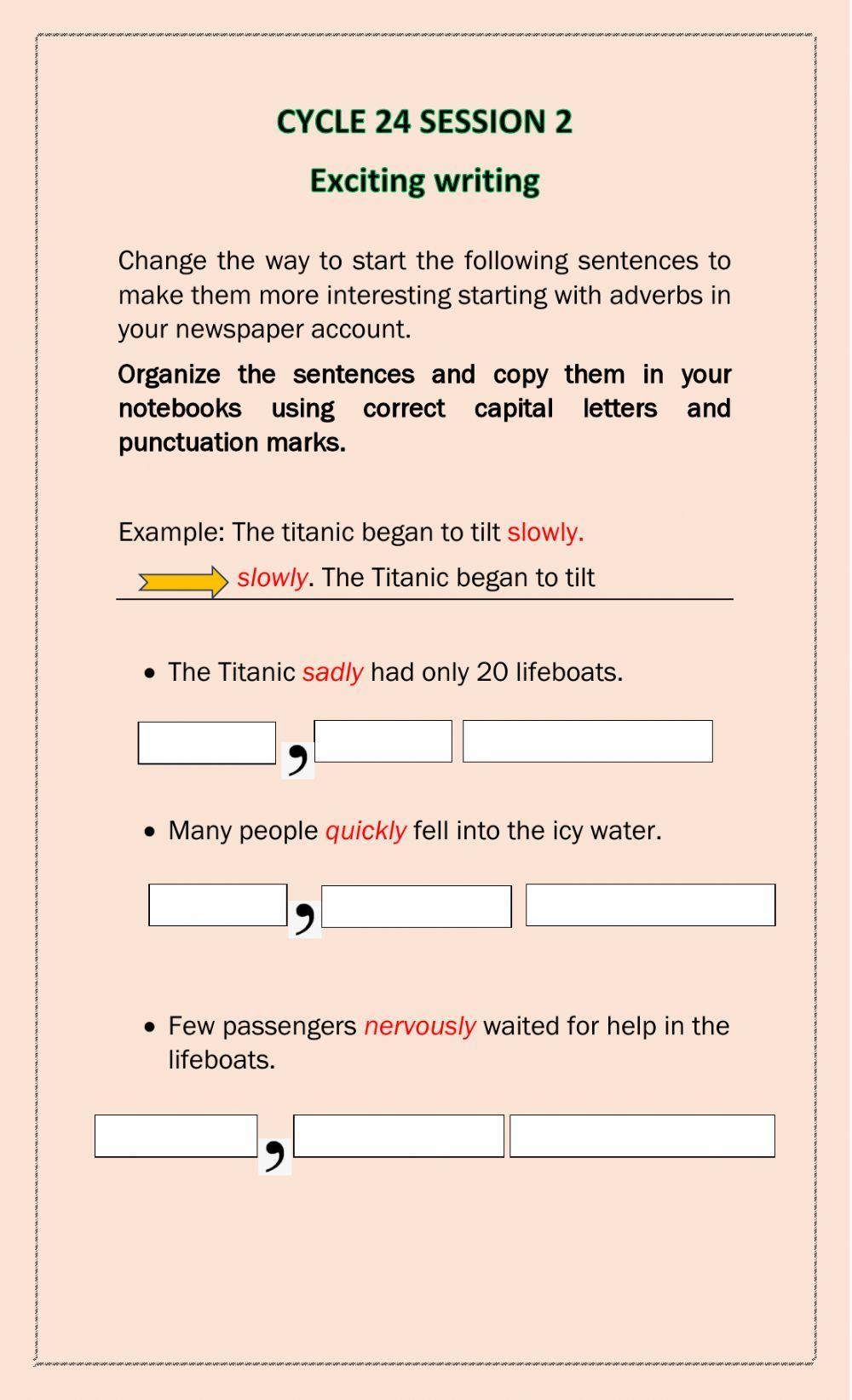 The titanic - Newspaper account