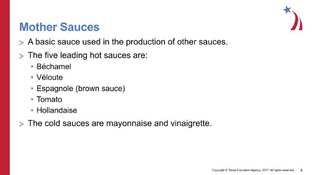 Sauces