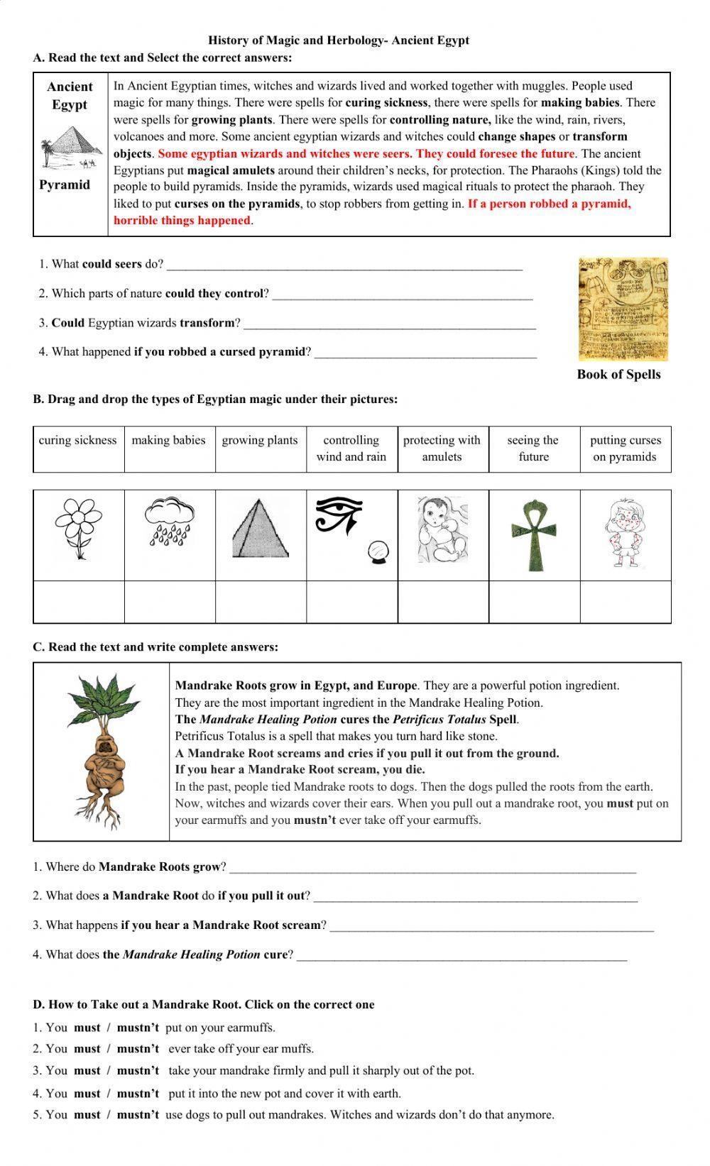 Project: Hogwarts, Egypt