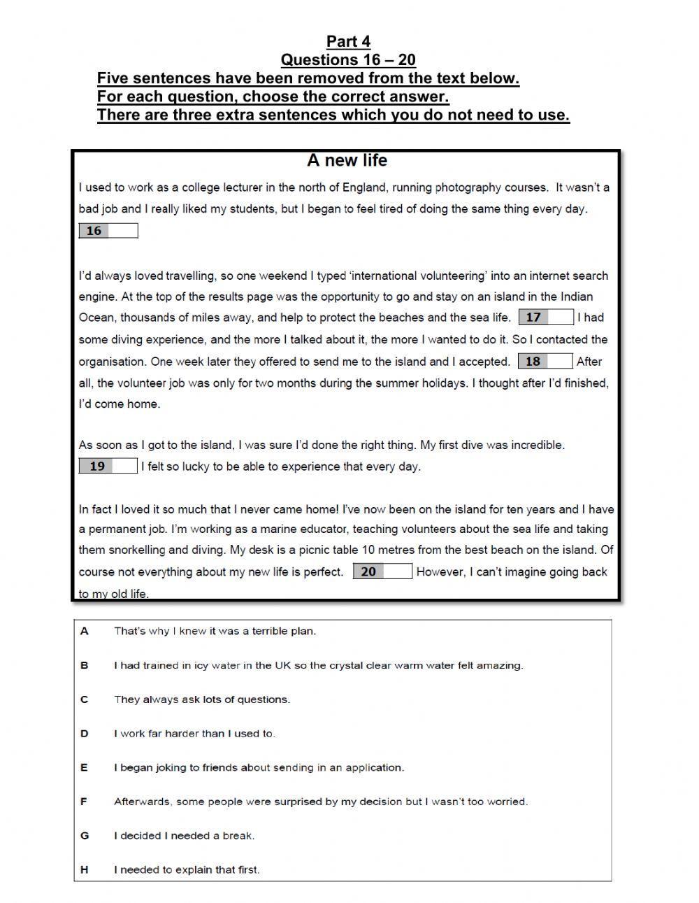 Pet reading part 1-4