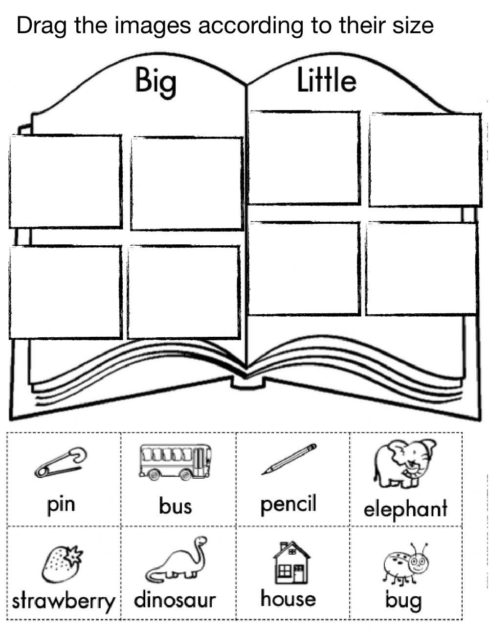 Big And Little 6141101 Adri2667 Live Worksheets Big And Little 6141101 Adri2667 Live Worksheets