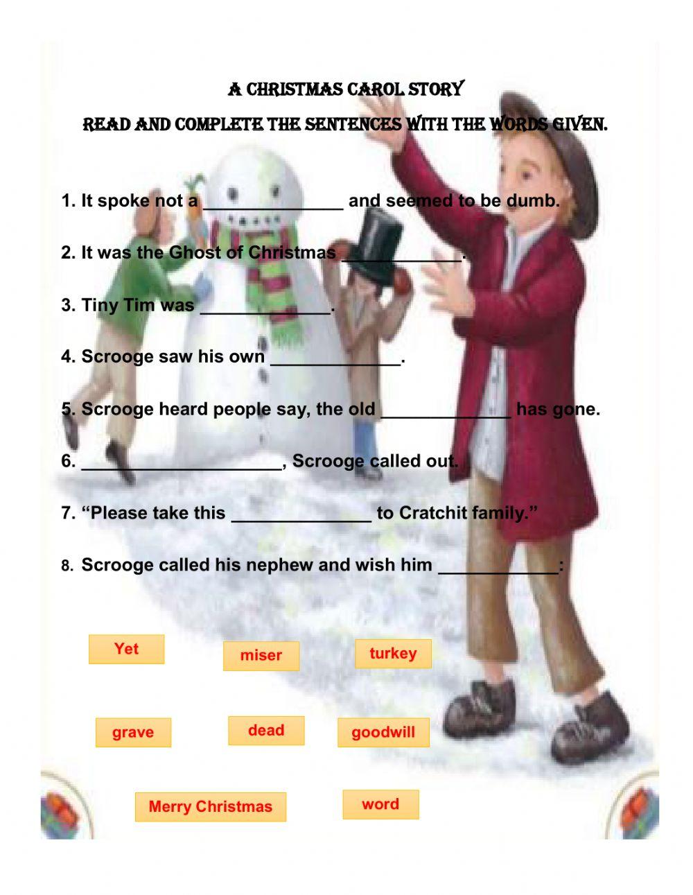 a-christmas-carol-story-interactive-worksheet-live-worksheets