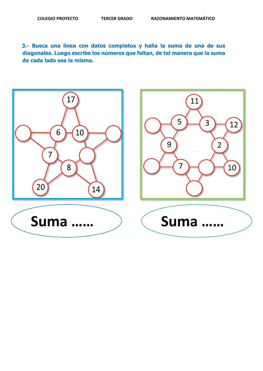 Cuadrados y pirámides mágicas