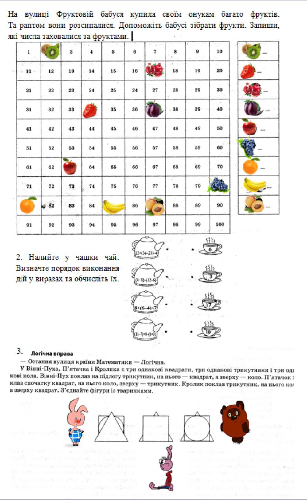 Вирази з дужками