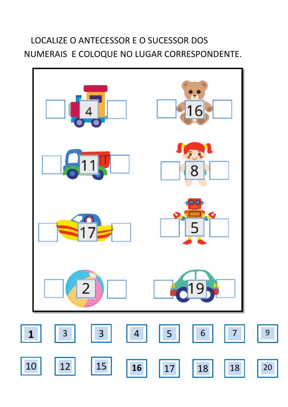 Atividades de alfabetização
