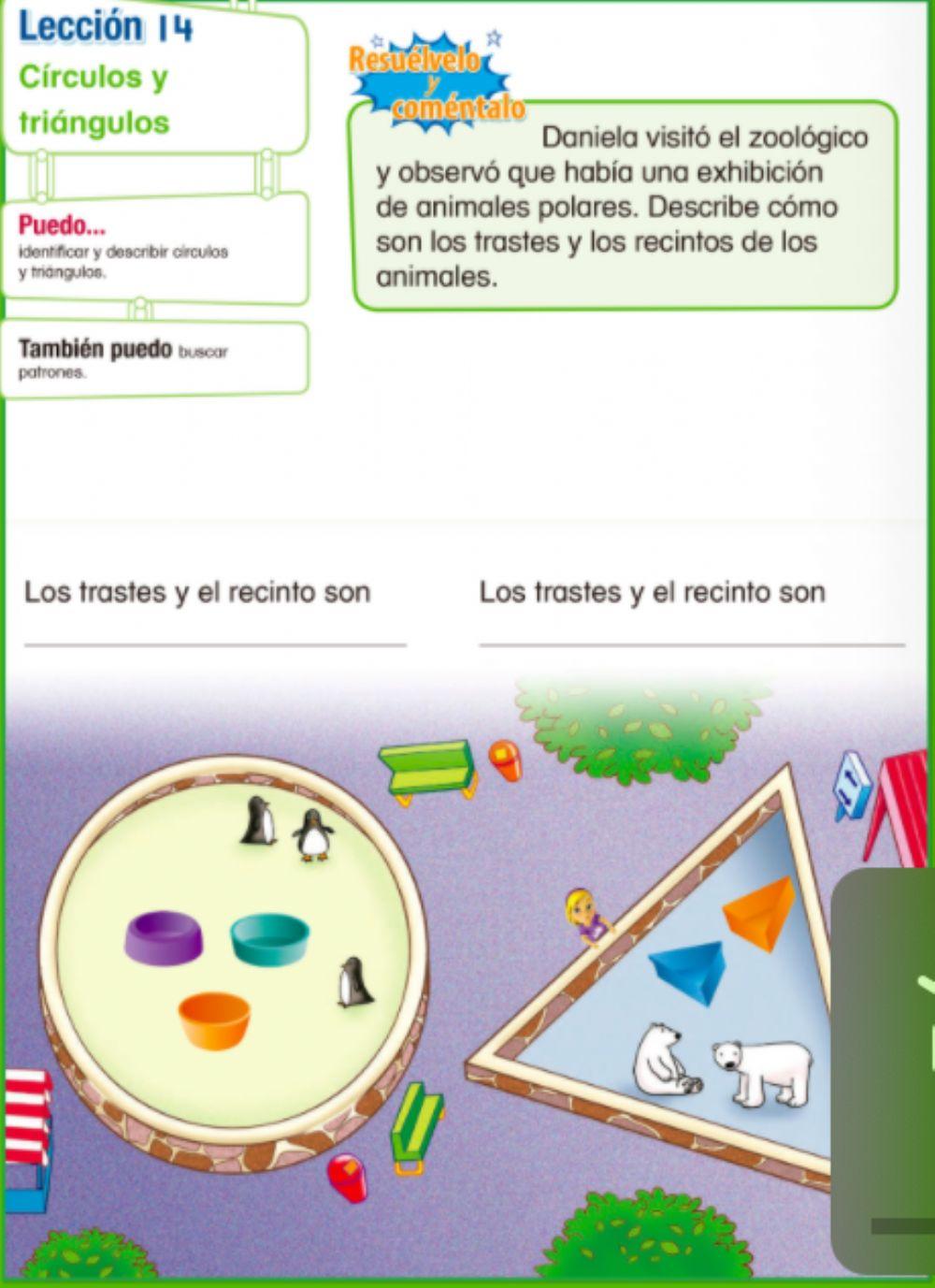 Triángulo y círcilo