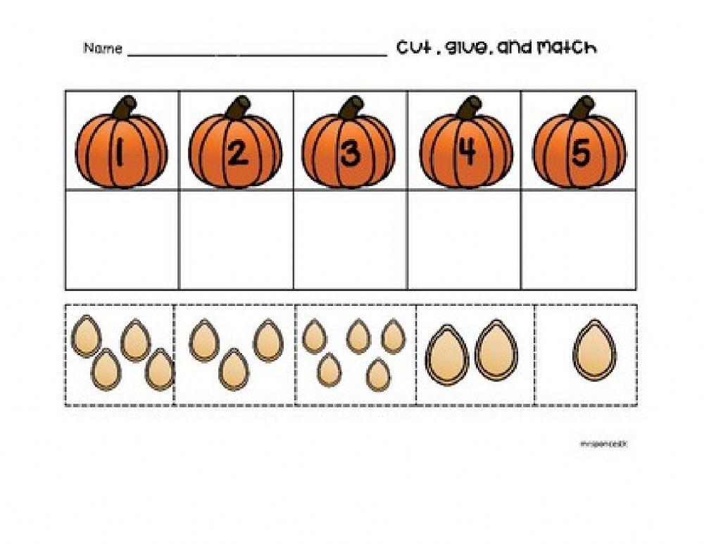 Pumpkin math counting