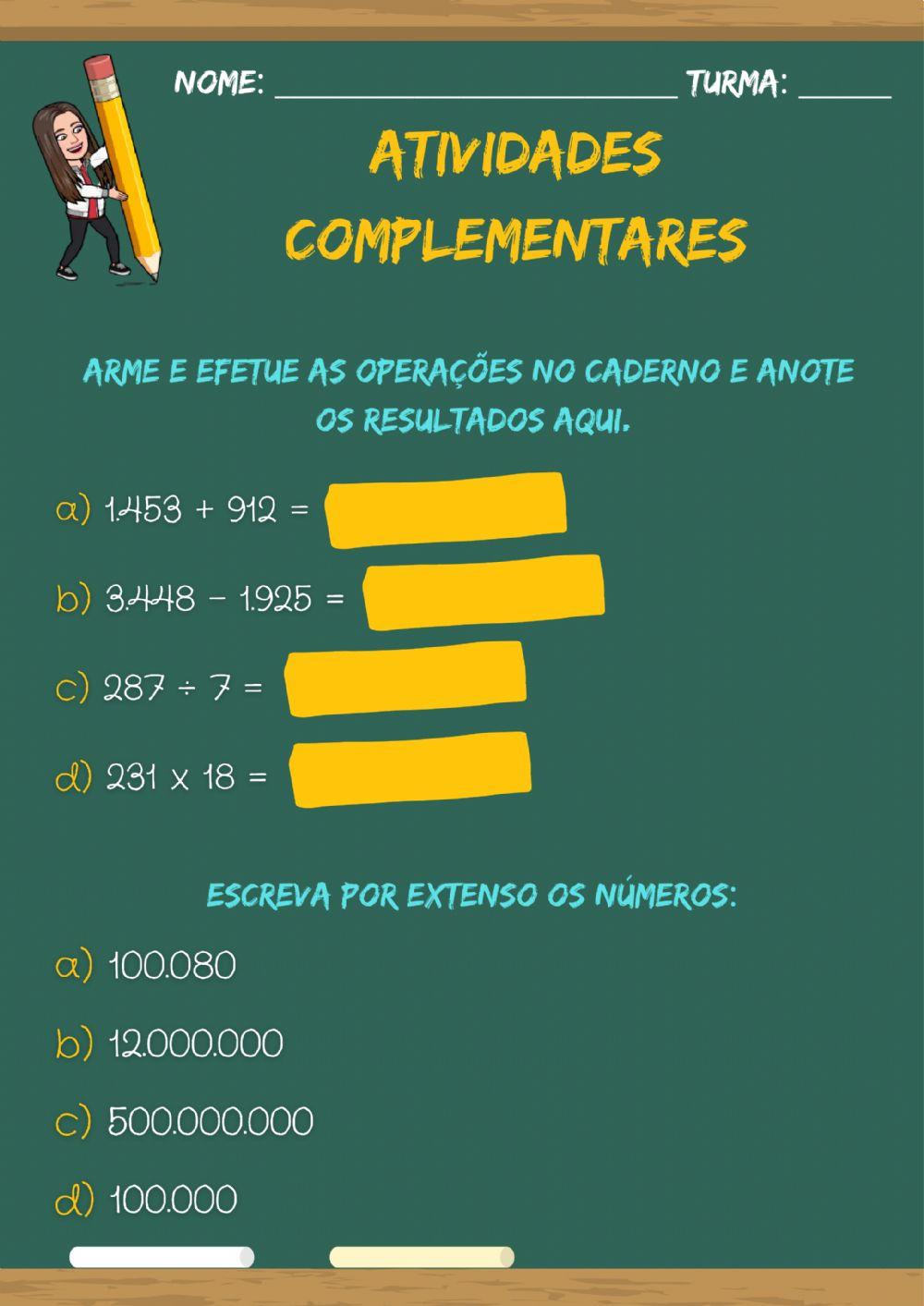 Atividades Complementares