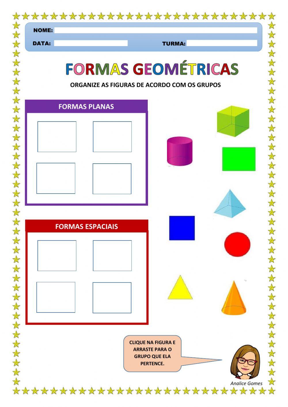 Formas Geométricas Planas e Espaciais