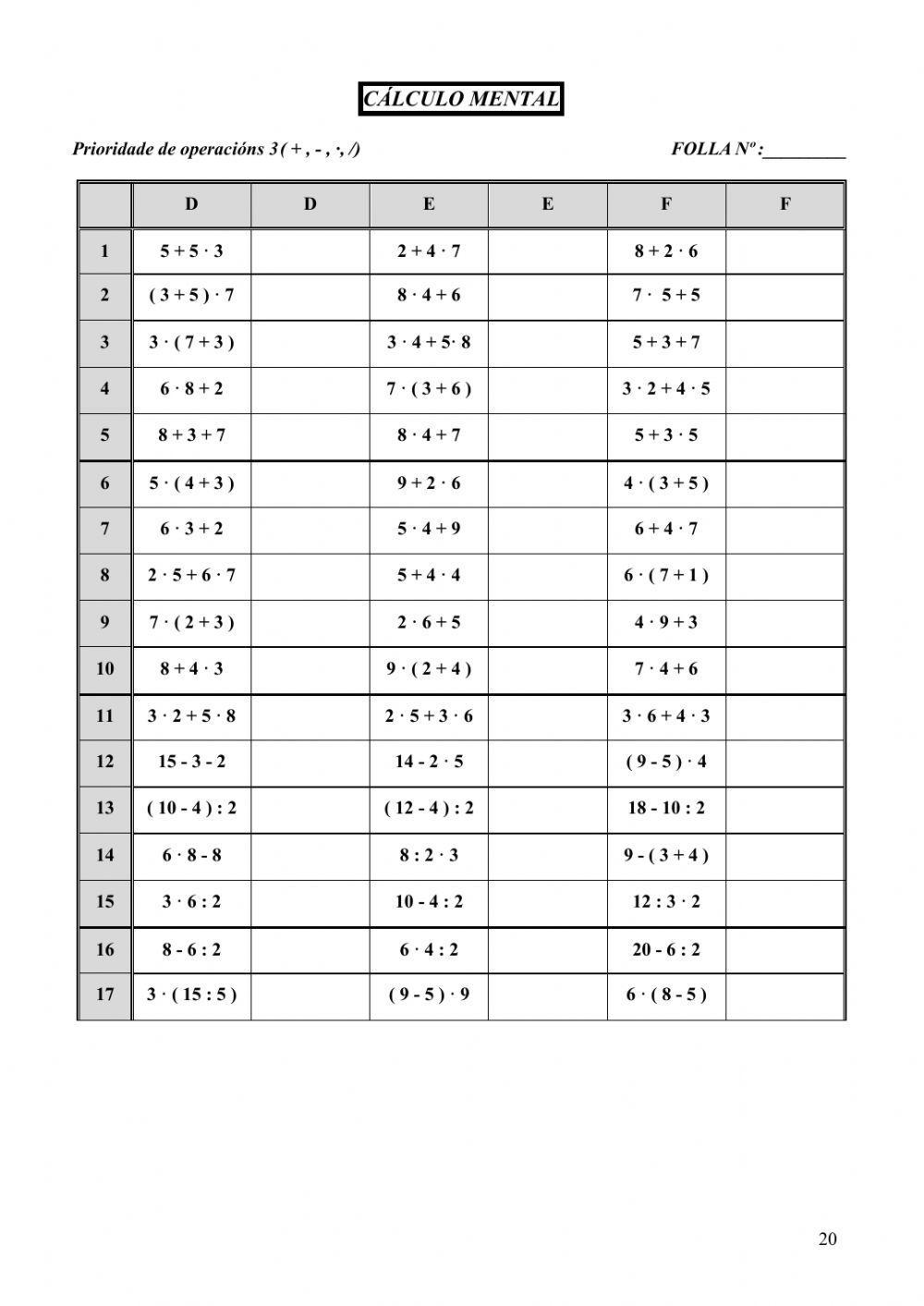 Prioridade operaciones 3
