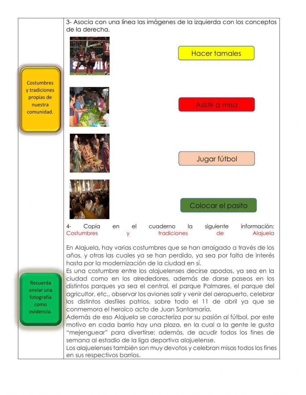 Costumbres y tradiciones de la provincia de Alajuela