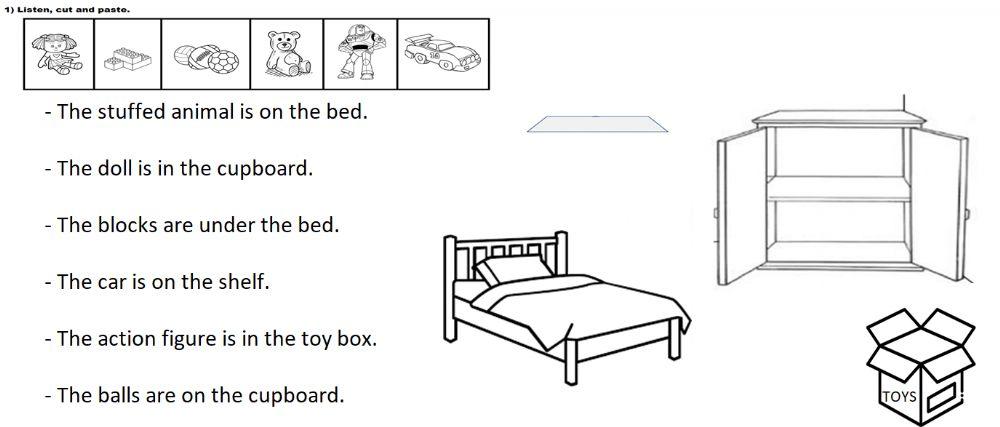Toys - Prepositions