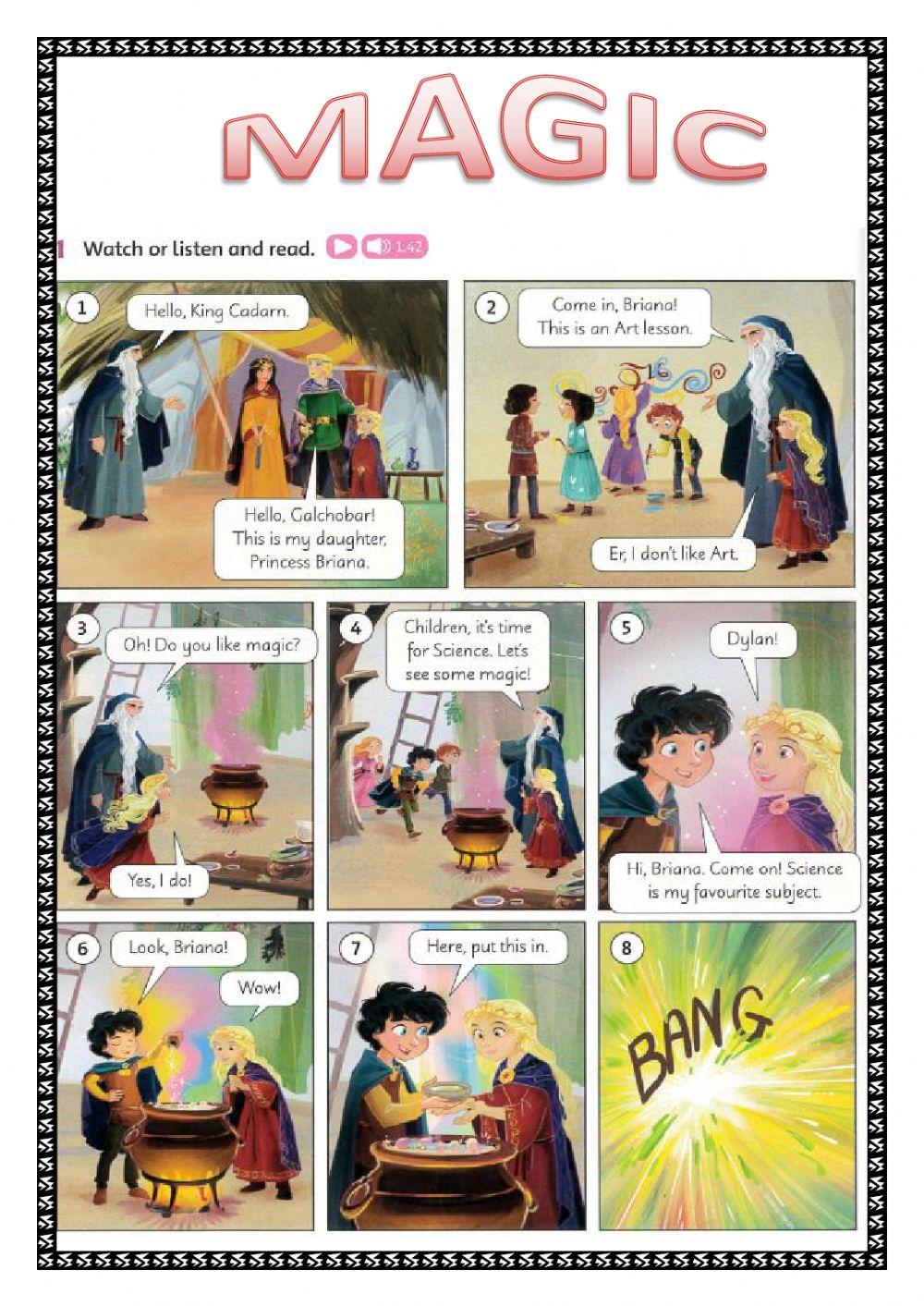 Magic worksheet | Live Worksheets