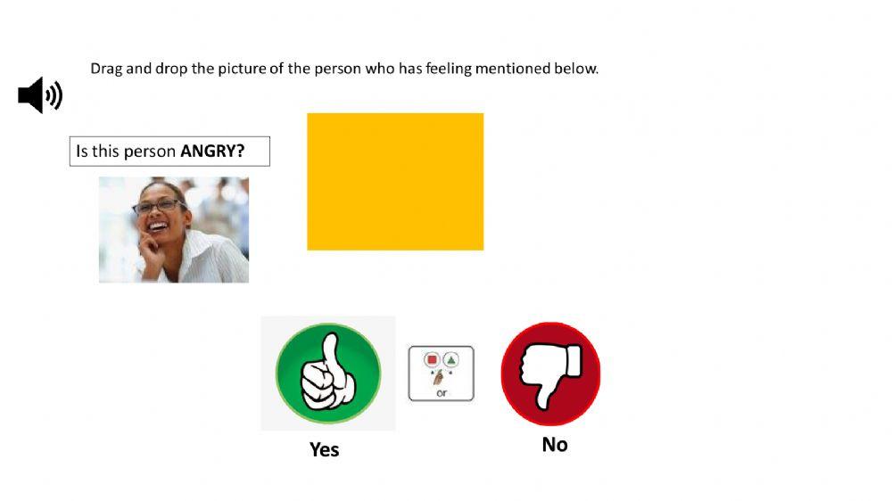 Identifying feelings yes or no