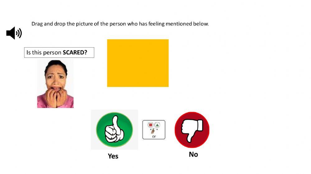 Identifying feelings yes or no