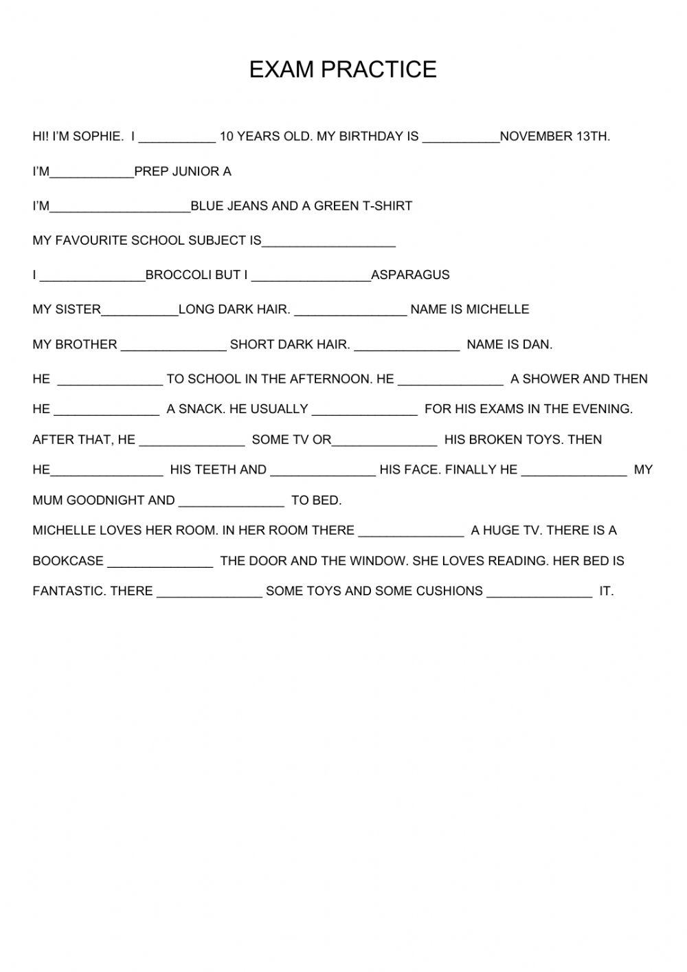 End-of-year Practice