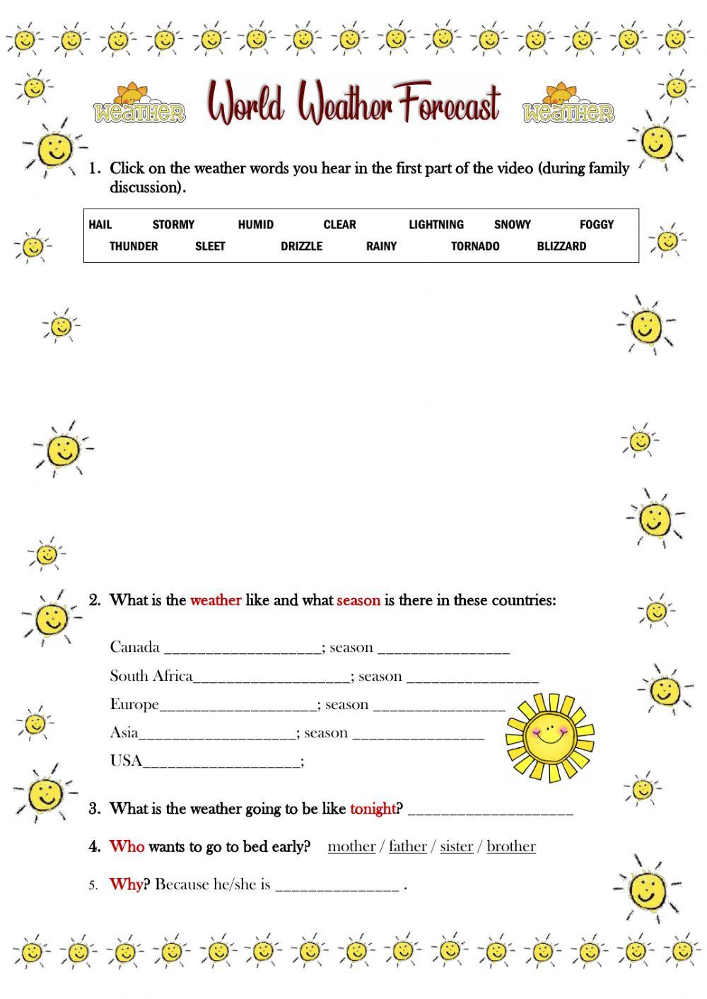 The World Weather Forecast The World Weather Forecast