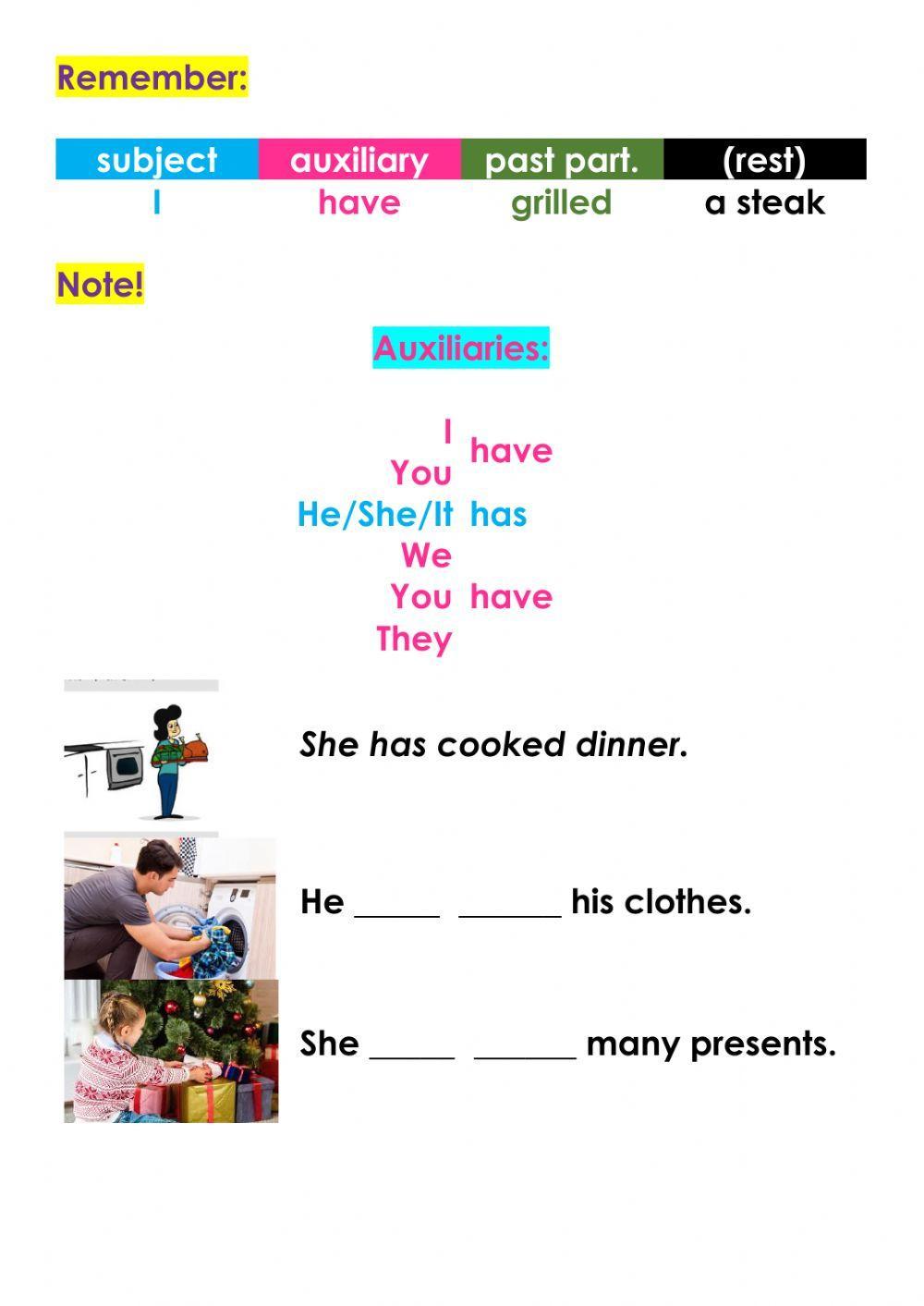 Present Perfect Simple