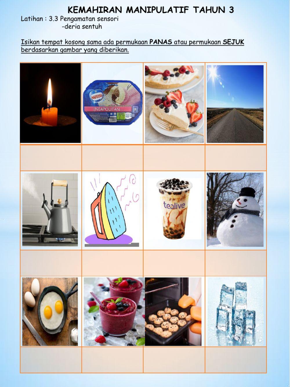 3. Pengamatan Sensori Sentuhan