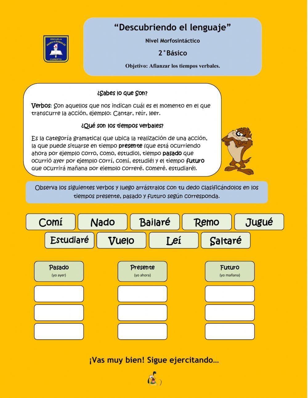 Tiempos Verbales