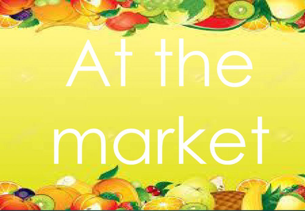 At the market