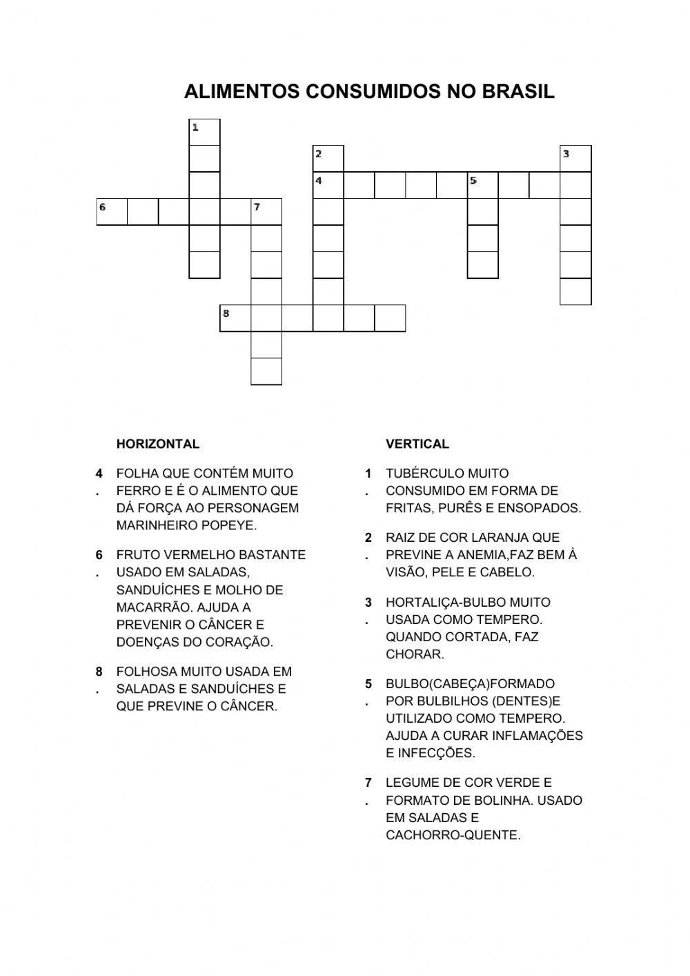 PLANTAS - Hortaliças