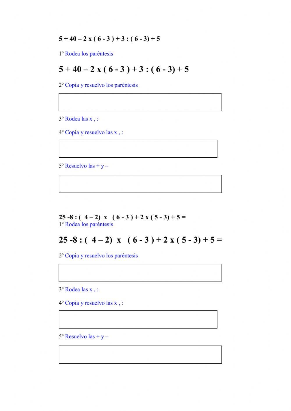 Jerarquía de operaciones