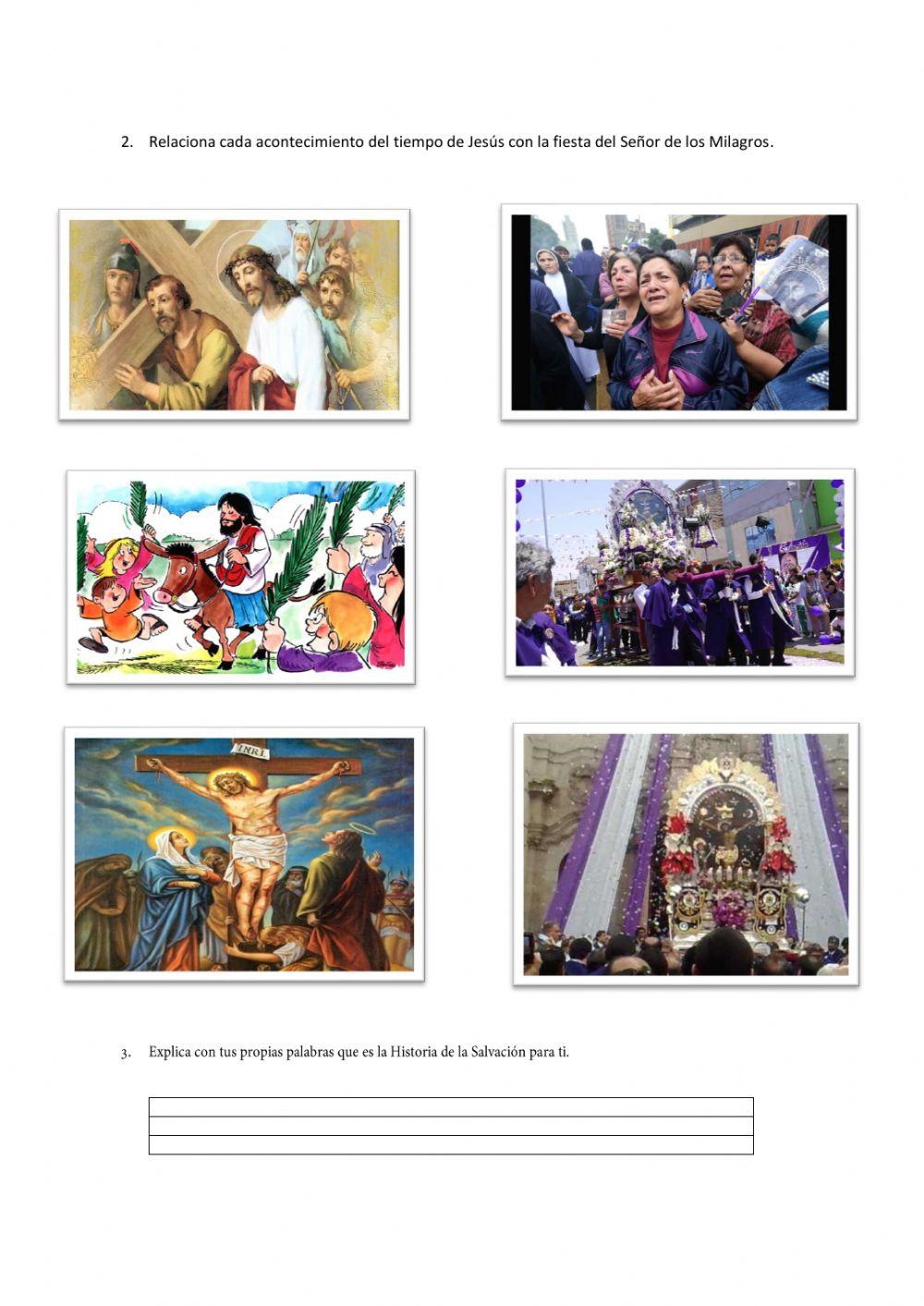 El Señor de los Milagros una historia de salvación.