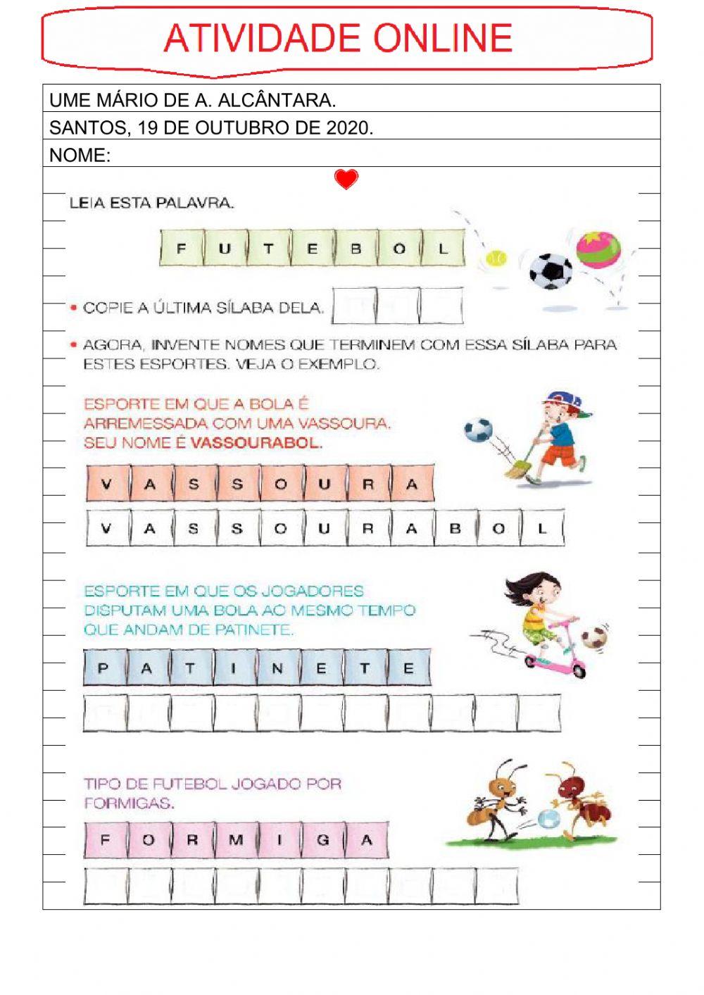 Formação de palavras