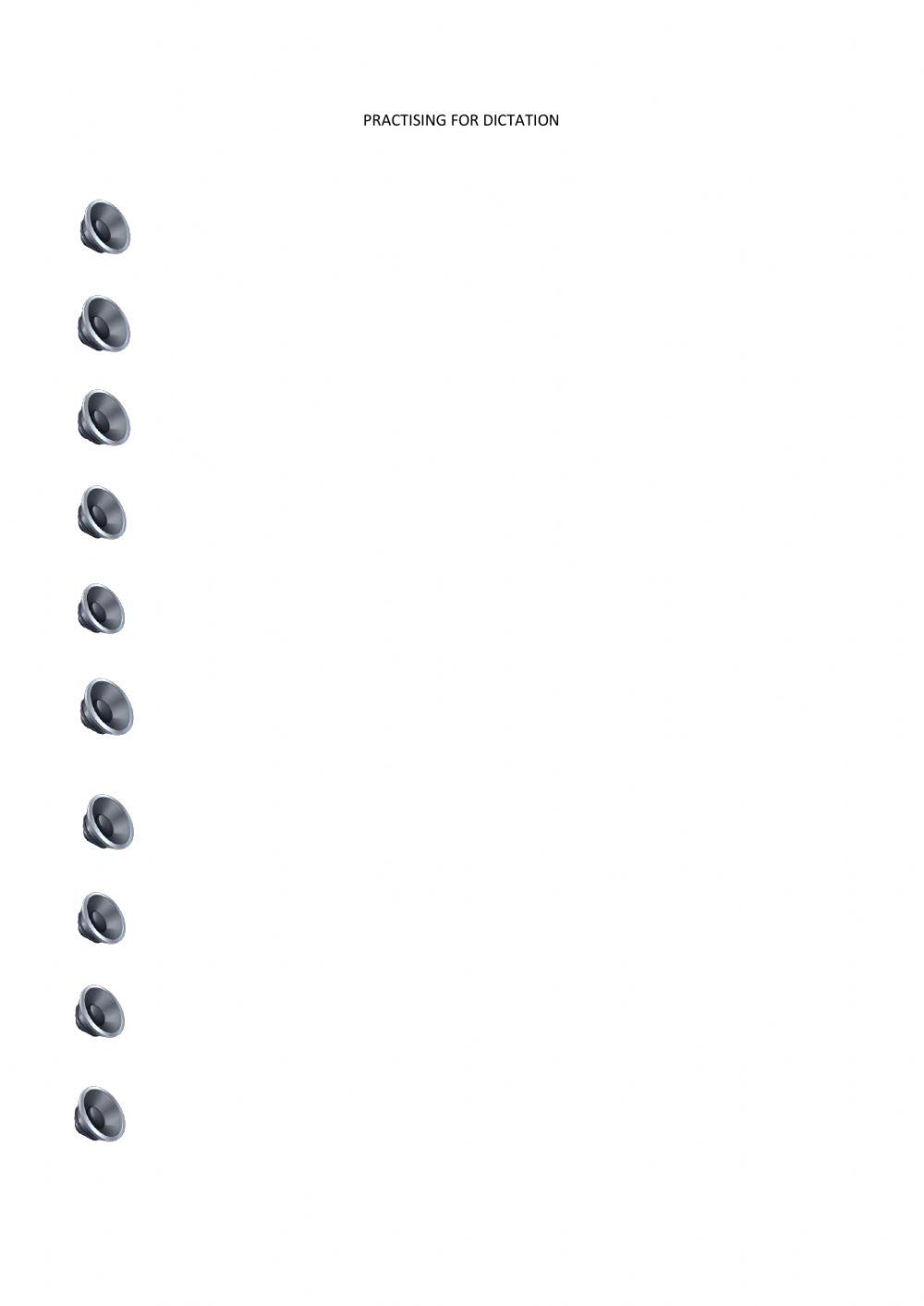 Dictation