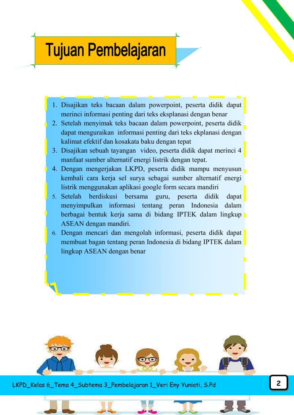 LKPD 2 Globalisasi dan Cinta Tanah Air