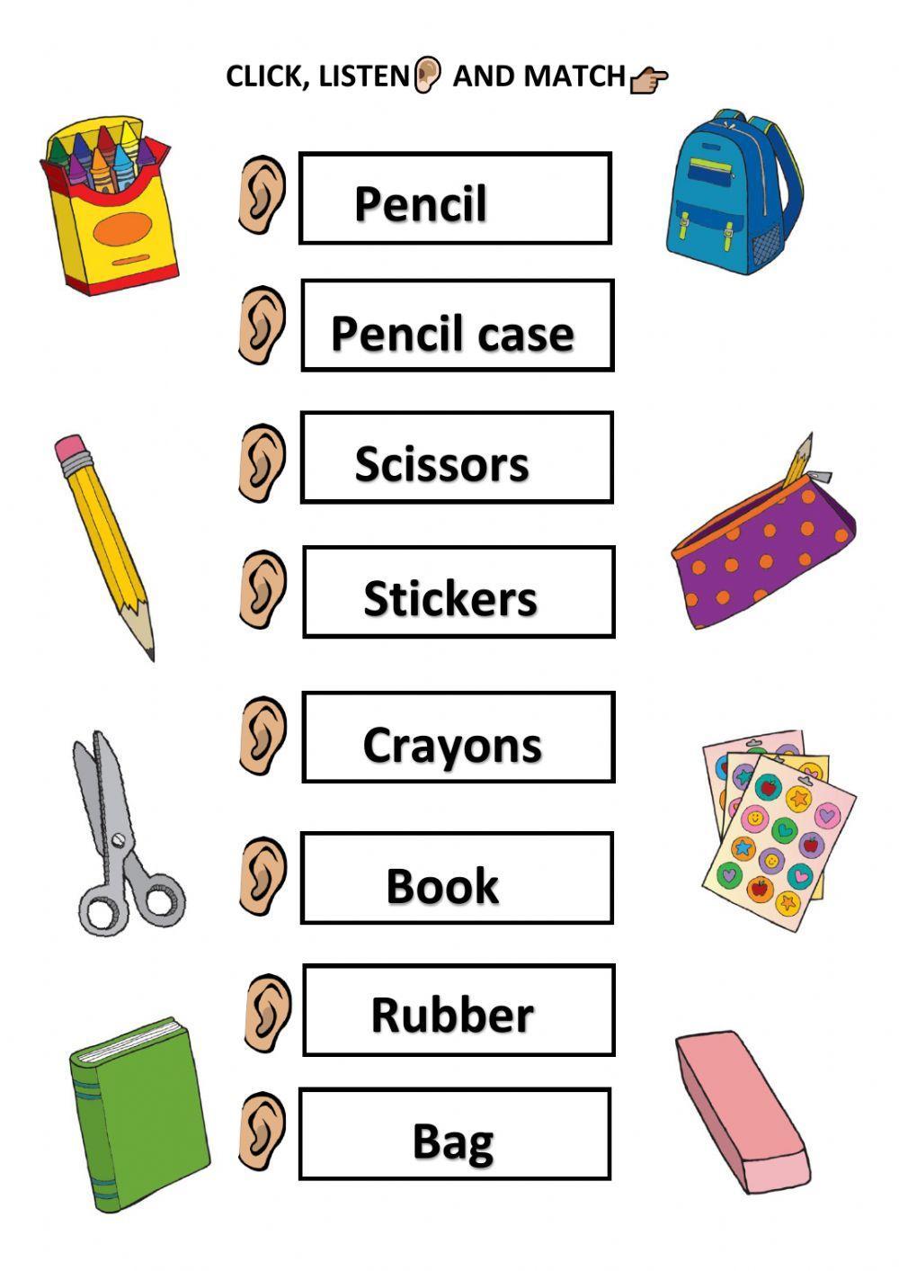 Click, listen and match