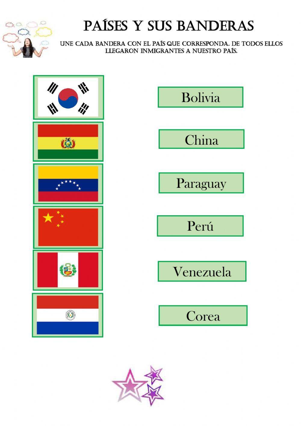 Banderas y países