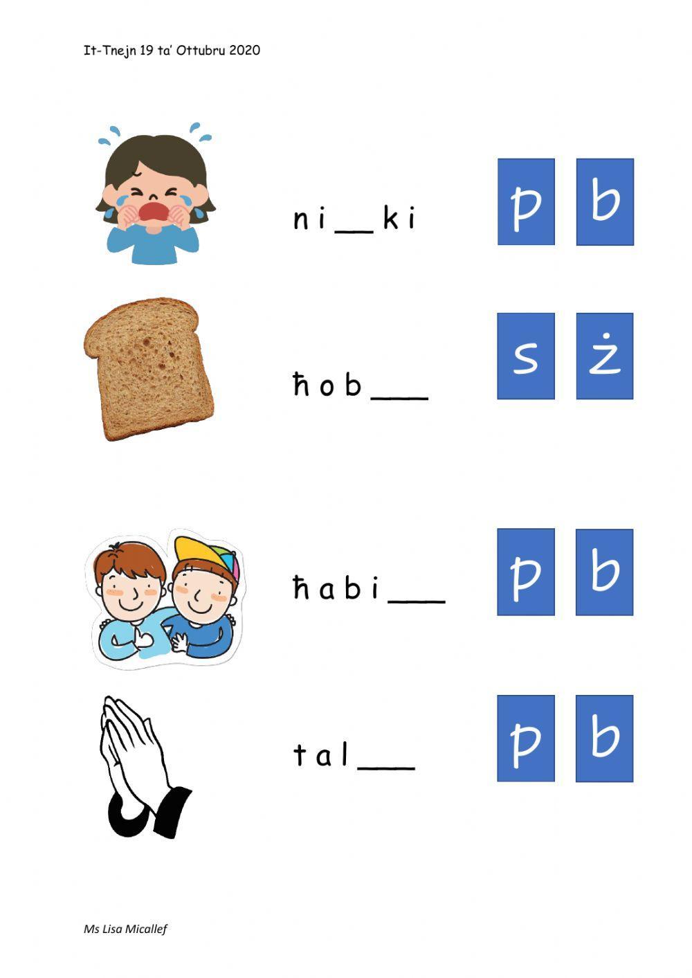 Konsonanti Xebbiħin