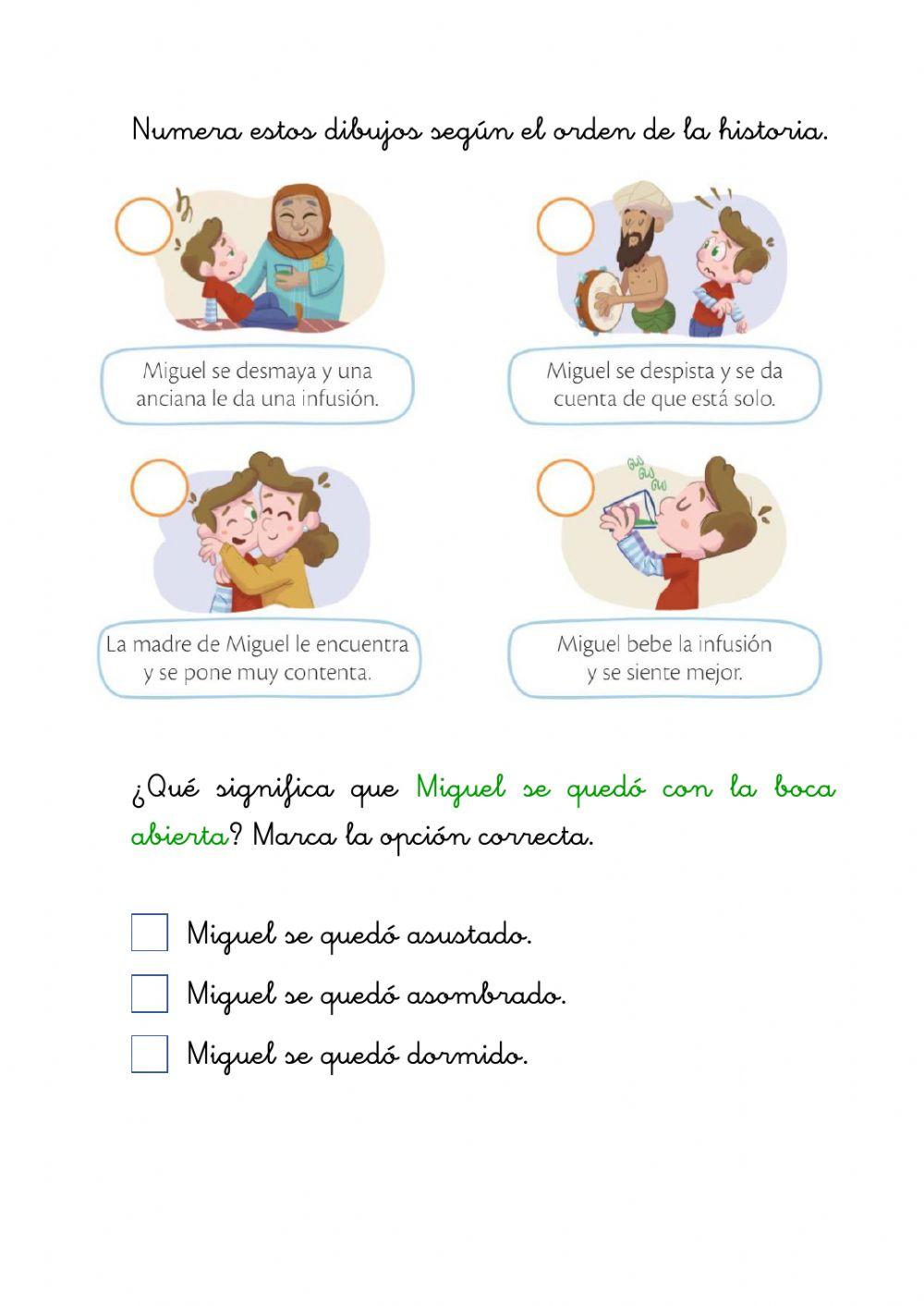 Comprensión lectora T2