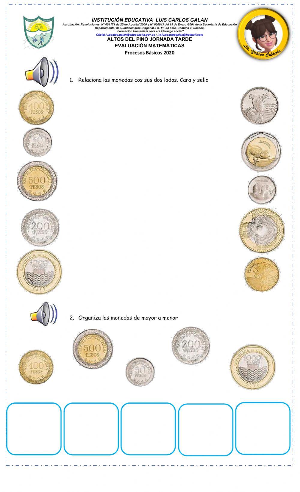 Evaluación de Matemáticas